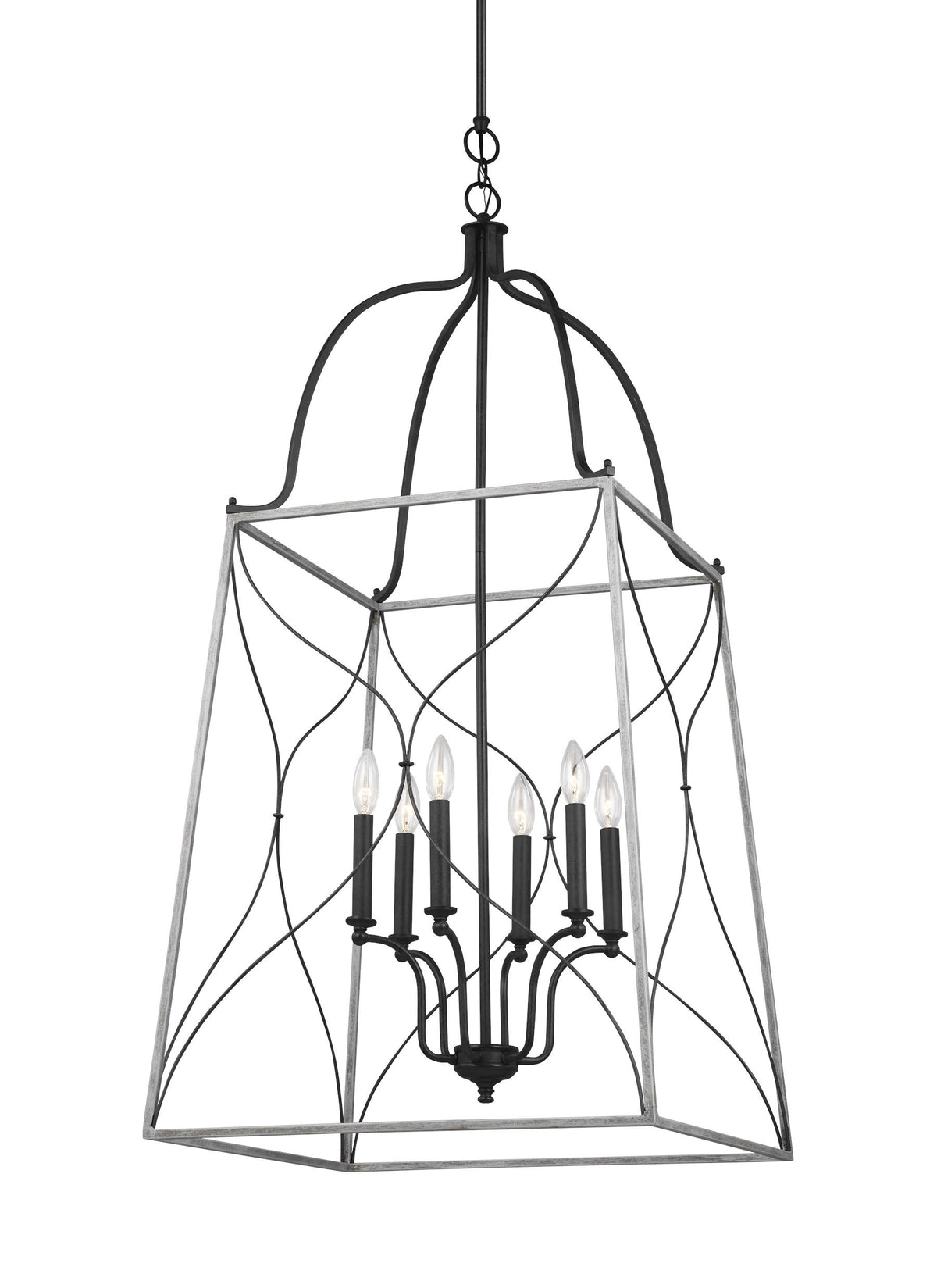 Carra Large Six Light Pendant Sea Gull Collection